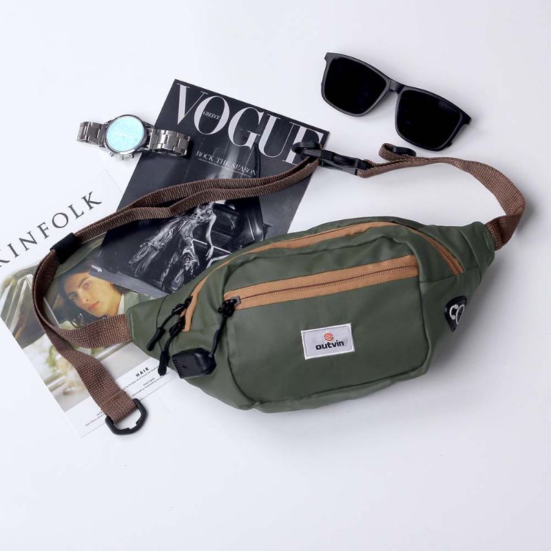 ORIGINAL - Tas Selempang Pria Tahan Air Salempang Slingbag Waterproof Anti Air Keren Stylis Termurah Bahan Bimo | Tas Selempang Tahan Air | Tas Distro