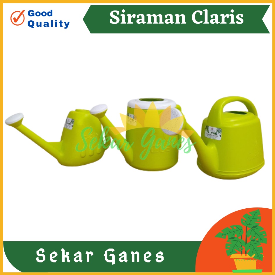 Claris 5953 1,3 Liter Pot Siram Siraman Alat Penyiram Tanaman Bunga Springtime Plastik Primavera 1,3 Liter Siraman Claris 5953 Gembor