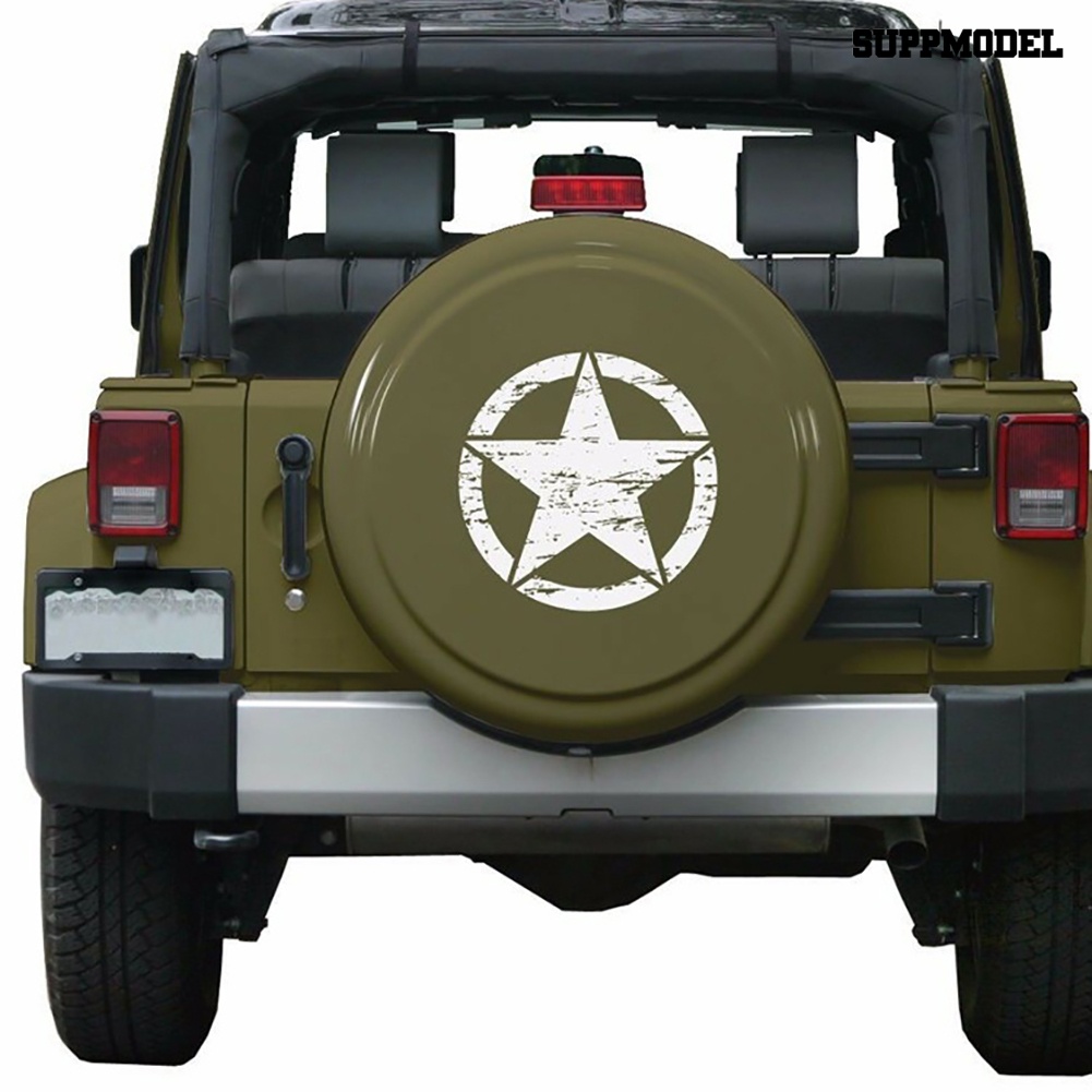 Stiker Decal Motif Bintang Dengan Perekat Untuk Dekorasi Body / Kap Mobil