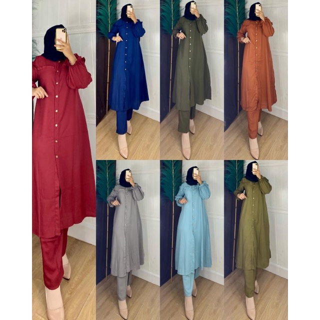 Long Set Terbaru Shakila Premium