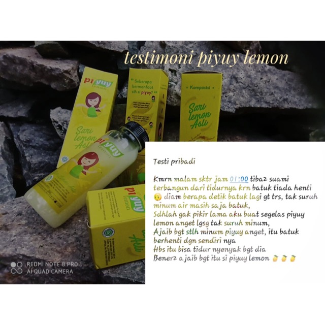 

PIYUY Sari Lemon Asli