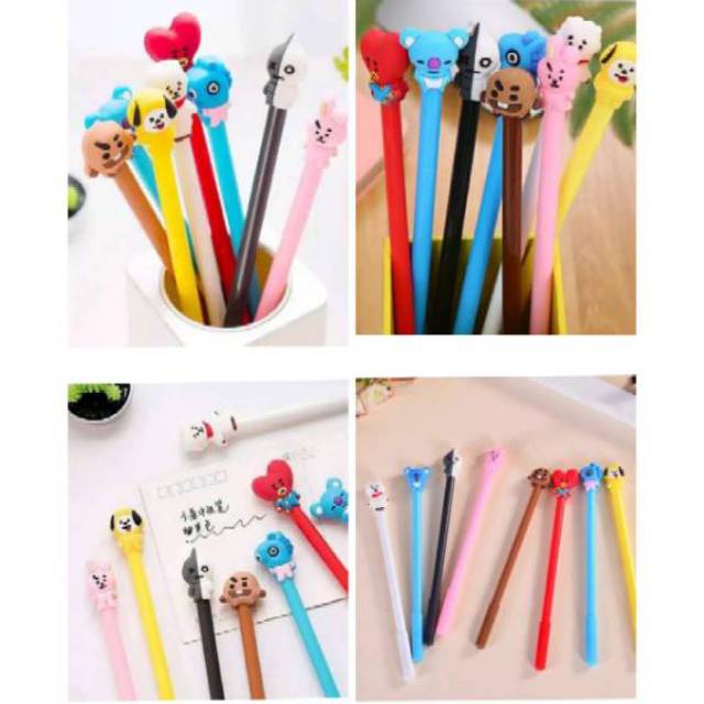 

quickly_store | PULPEN KARAKTER BTS MURAH/ pulpen BTS / pulpen murah