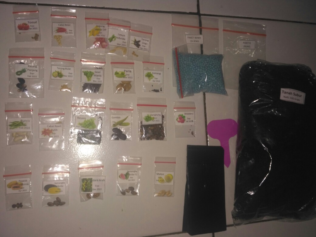 Paket Buah - Paket Hemat 6 Jenis Benih Unggul Buah Buahan