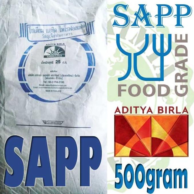 

TERLARIS Perenyah SAPP 500g Sodium Acid Pyrophosphate Ex Thailand Aditya Birla