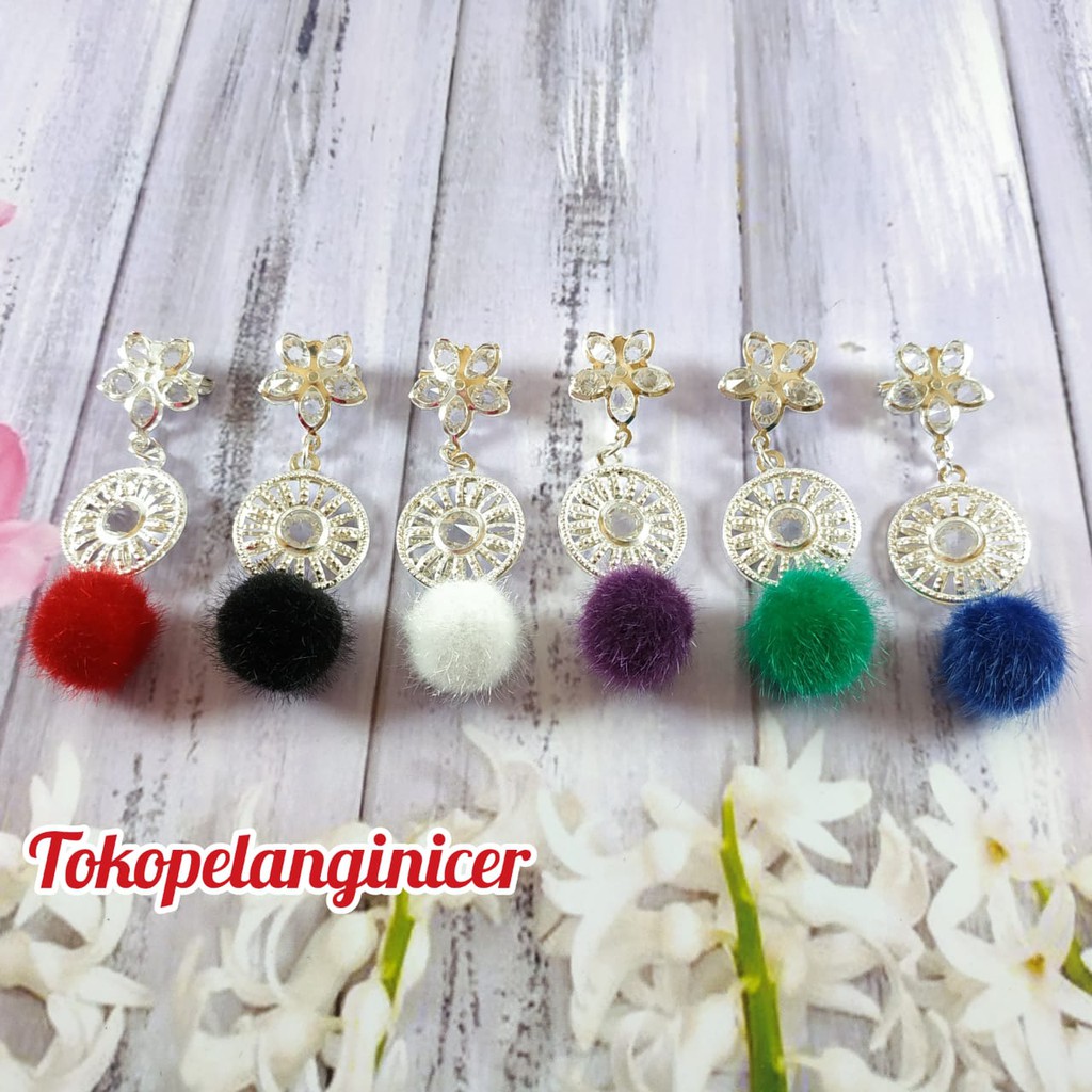 Bros Dagu Pompom Mini Premium kekinian By Tokopelanginicer