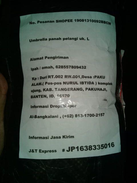 Umbrella Panah Pelangi