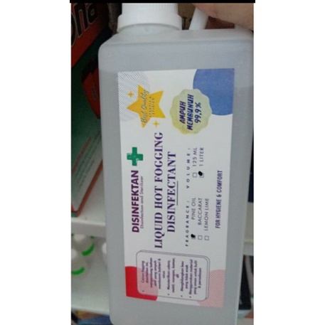 cairan fogging antivirus bakteri desinfektan 1 liter