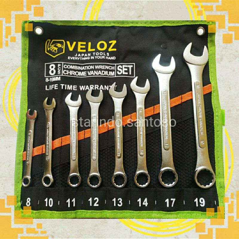 RING PAS SET 8 bj ukuran 8-19 Veloz