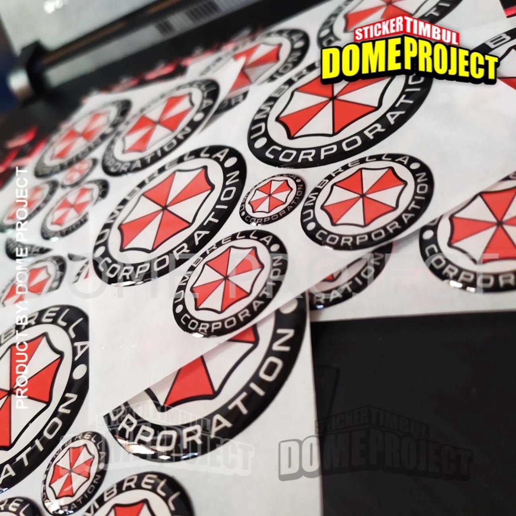 STIKER MOTOR TIMBUL EMBLEM LOGO UMBRELLA YAMAHA AEROX NMAX LEXI SET AESTHETIC KEREN