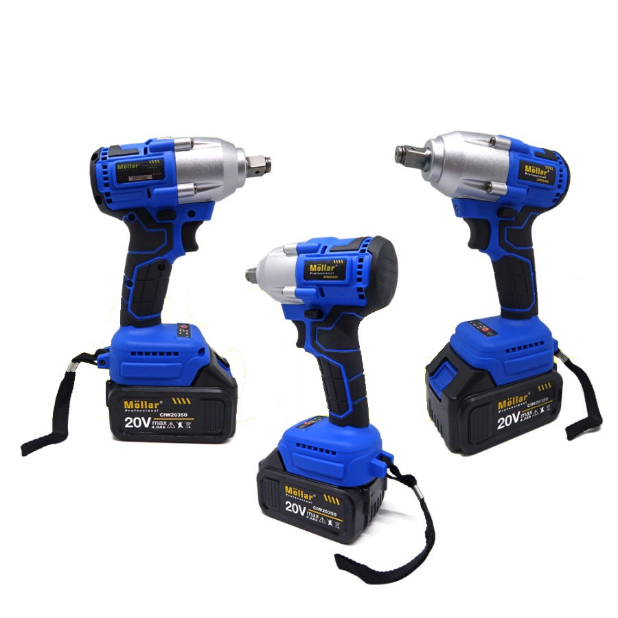 MOLLAR CIW BOR ALAT BUKA BAUT MOBIL BATERAI 20V CORDLESS IMPACT WRENCH