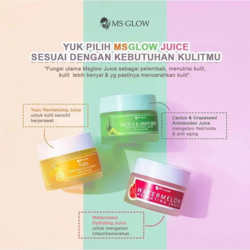 MSGLOW MOISTURIZER ORIGINAL PELEMBAB WAJAH