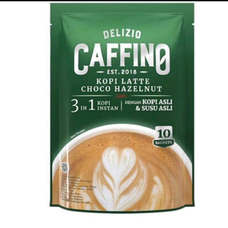 

caffino kopi hazelnut 10 sachet