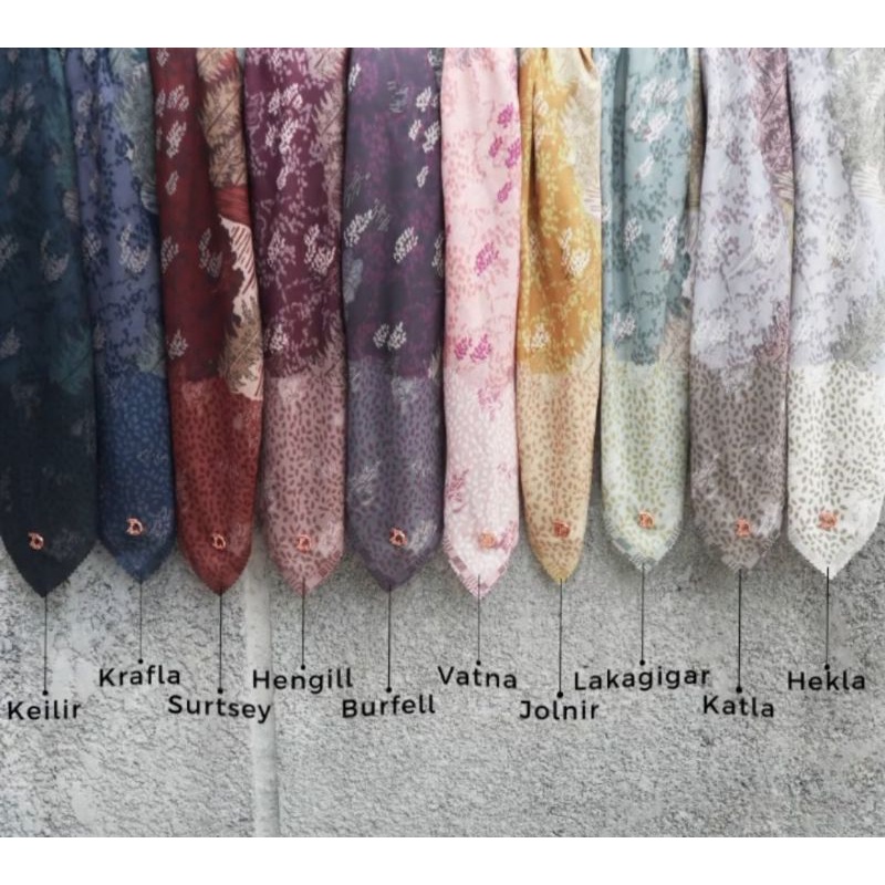 SALEEEE  HIJAB ZYTADELIA ICELAND SERIES