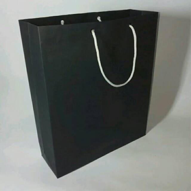Paperbag toko,butik jemani hitam murah dan berkualitas