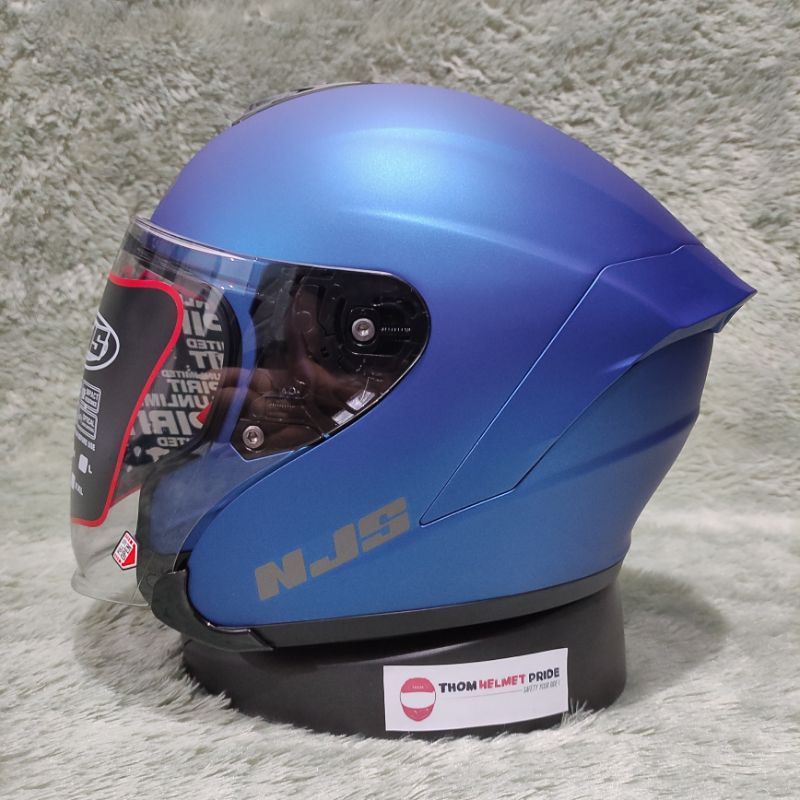 [TERLARIS] READY STOK NJS KAIROZ | NJS KAIROZ WHITE | NJS KAIROZ GREY | NJS KAIROZ SOLID | NJS KAIROZ BLACK | NJS KAIROZ BLUE | NJS KAIROZ RED | NJS KAIROZ GREEN | HELM NJS HALF FACE | NJS KAIROZ PINK | KYT KYOTO | SARANG HELM-2