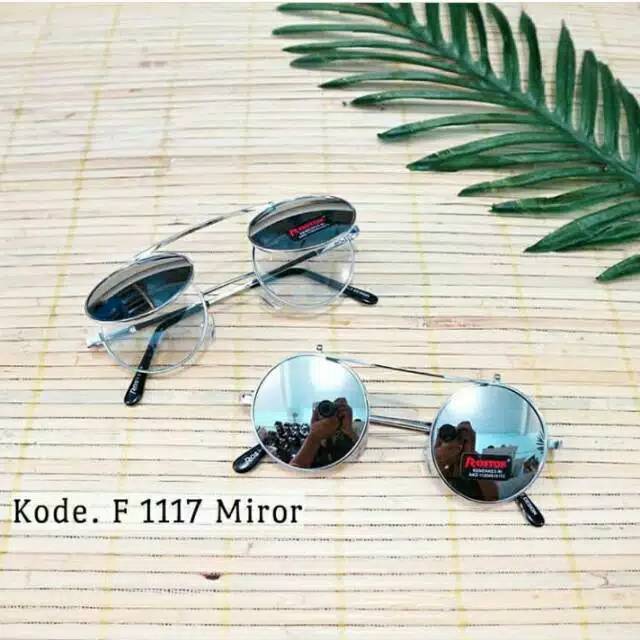 Kacamata bulat boboho bisa buka tutup