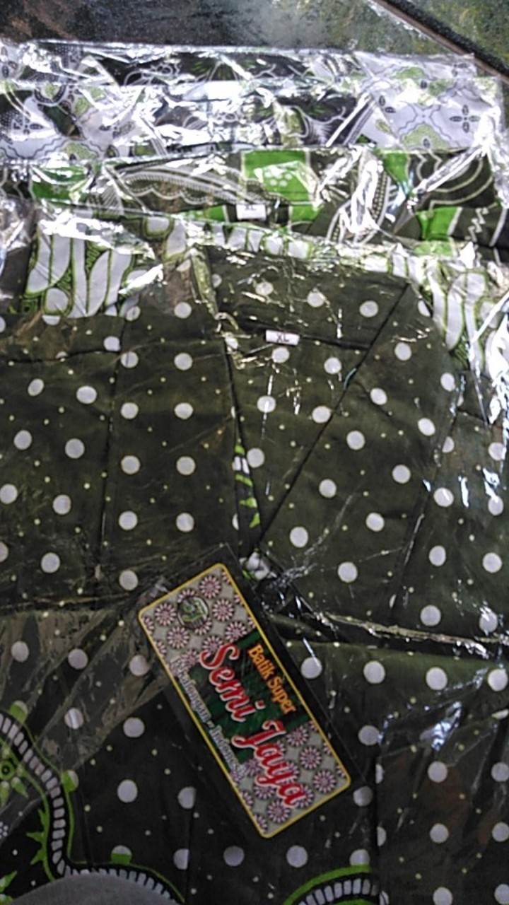 Kemeja Batik Pria Dewasa Ber Logo Nu