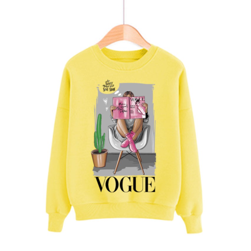 Bess - Sweater Murah Wanita / Sweater Lengan Panjang VOGUE3