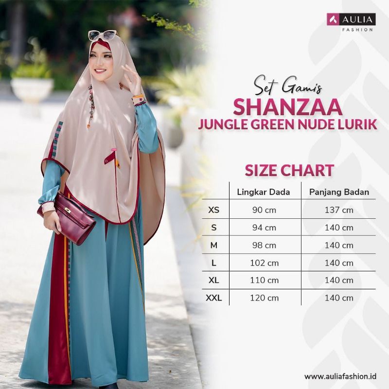 Gamis Aulia Fashion Shanzaa