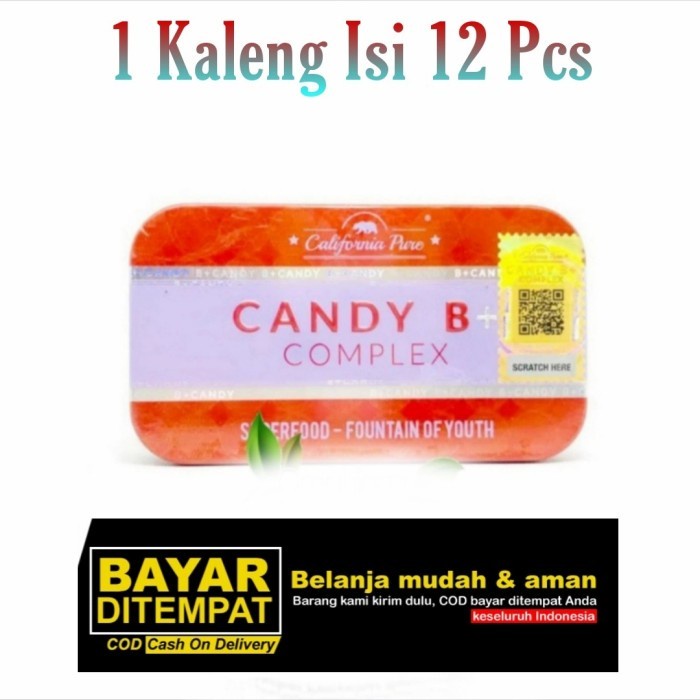 BARANG BAGUS TP518 Uniq Candy Pcs Ori B 12 Complex 100 Cakep