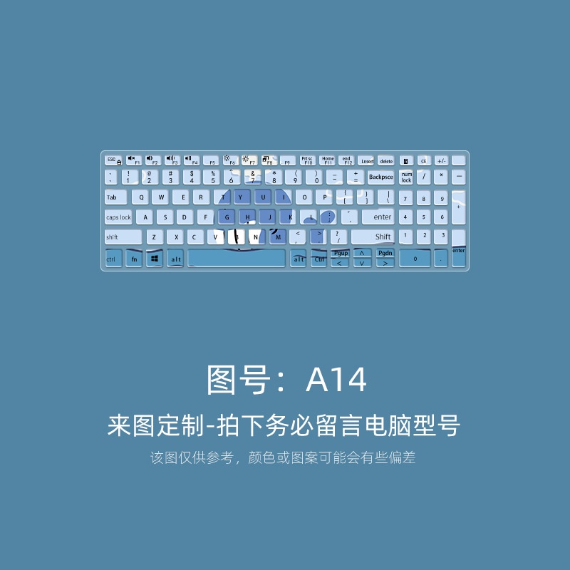 Cover Pelindung Debu Keyboard Laptop Dell G15-5510 3501 5584 Motif Kartun Bunga