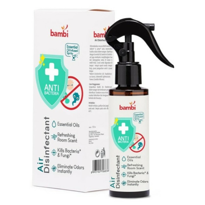 BAMBI Baby Air Disinfectant Spray 120ml Pembersih Udara Disinfektan