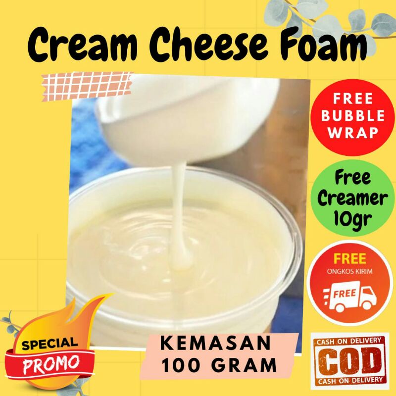 

Bubuk Cream Cheese Foam 100gr