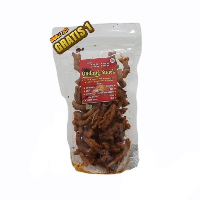 

Usus Crispy | Usus Cikruh Pedas Daun Jeruk 50 gr