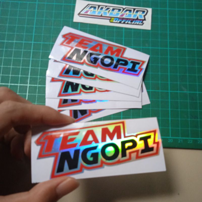 stiker team ngopi