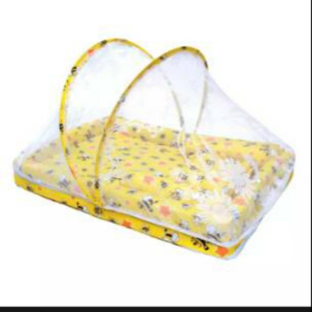 Kasur Bayi Kolam Bee yellow