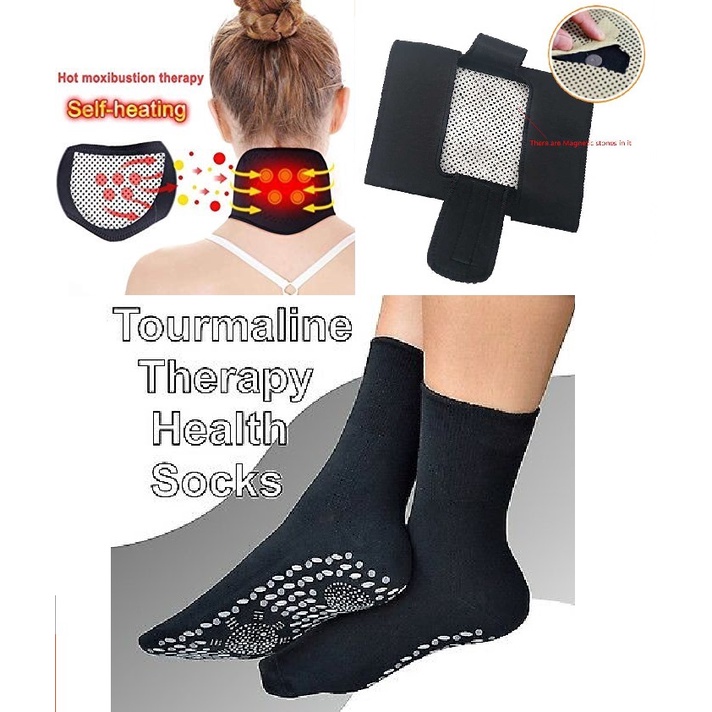 SABUK Terapi Leher LUTUT KAOS KAKI Magnetic Therapy Massager alat terapi sehat