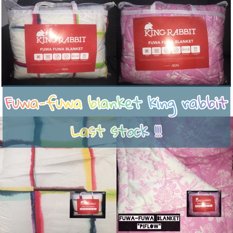 FUWA-FUWA BLANKET KING RABBIT