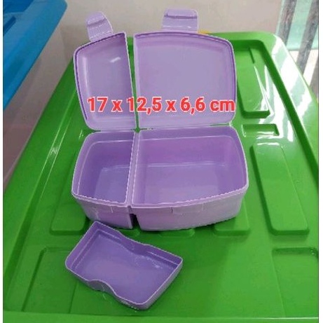 KOTAK BEKAL LUNCH BOX TEMPAT MAKAN ANAK 2 SEKAT LION STAR