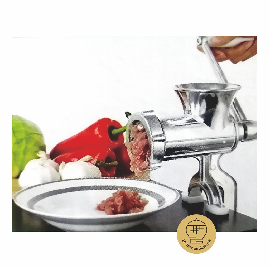 MEAT GRINDER / MESIN PENGGILING DAGING, KACANG, BUMBU MANUAL JEHO no.10