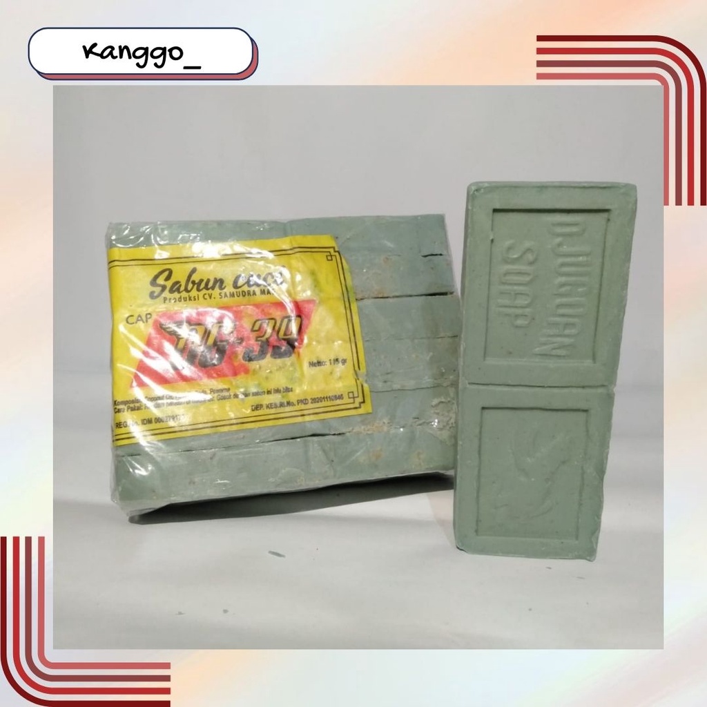 Sabun Kodok Cap DG-39 / Sabun Cuci / Sabun Hijau