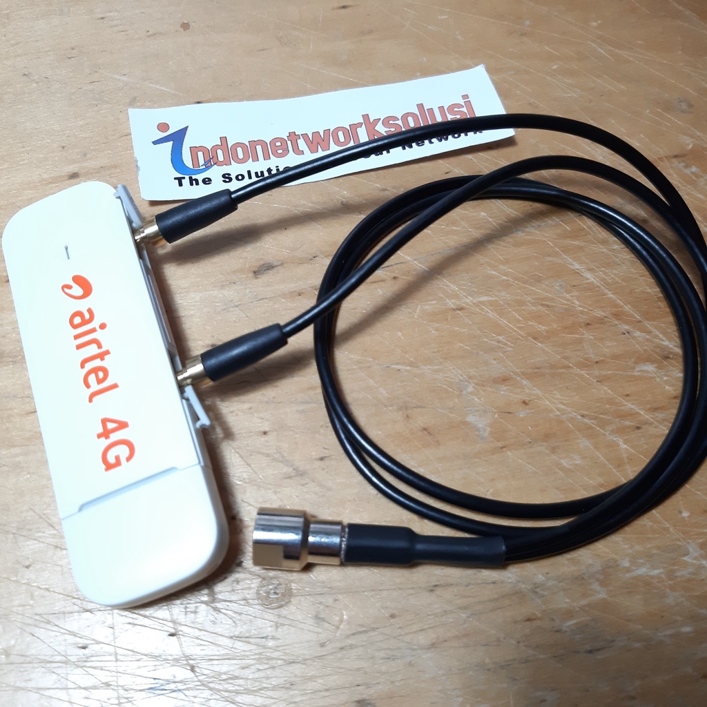 PIGTAIL ADAPTER KONEKTOR ANTENA untuk MODEM 4G LTE HUAWEI E3276 E3272 E3273 E3372 E3373 CRC9