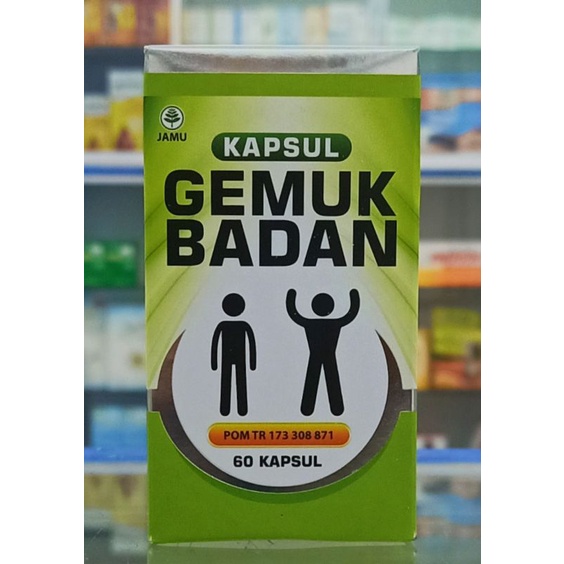 Kapsul Gemuk Badan (60 kapsul) Suplemen Nafsu Makan