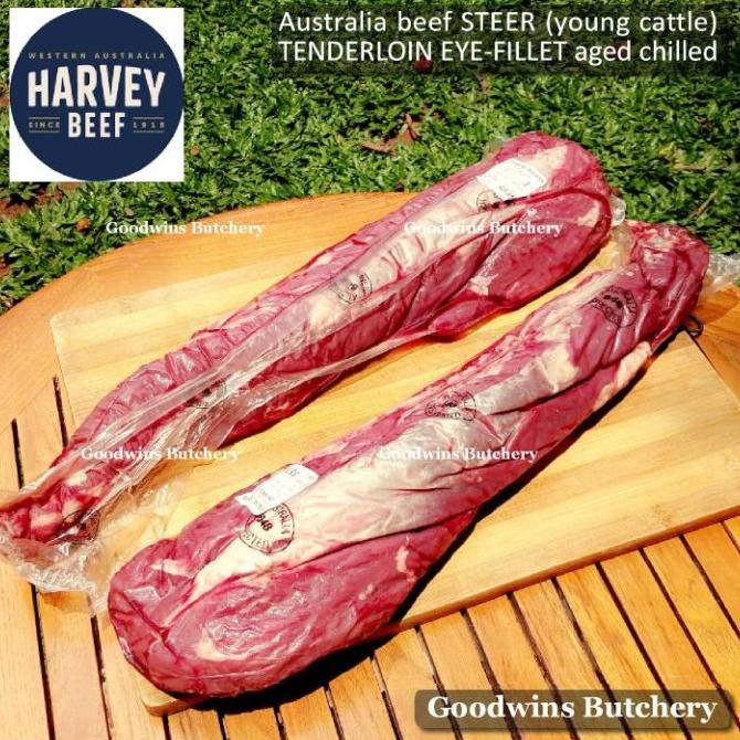

2.5KG 1PC CHILLED AGED BEEF S (STEER) TENDERLOIN AUSTRALIA MIDFIELD DFGH5136