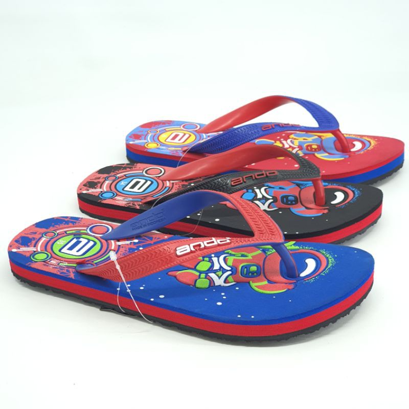 Sandal Jepit Anak ANDO NEX FALCON / SHINE / HERBERT TG (34-37)