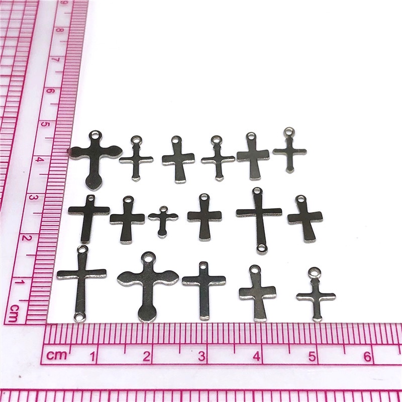 20 Pcs Gantungan Bahan Stainless steel Charms