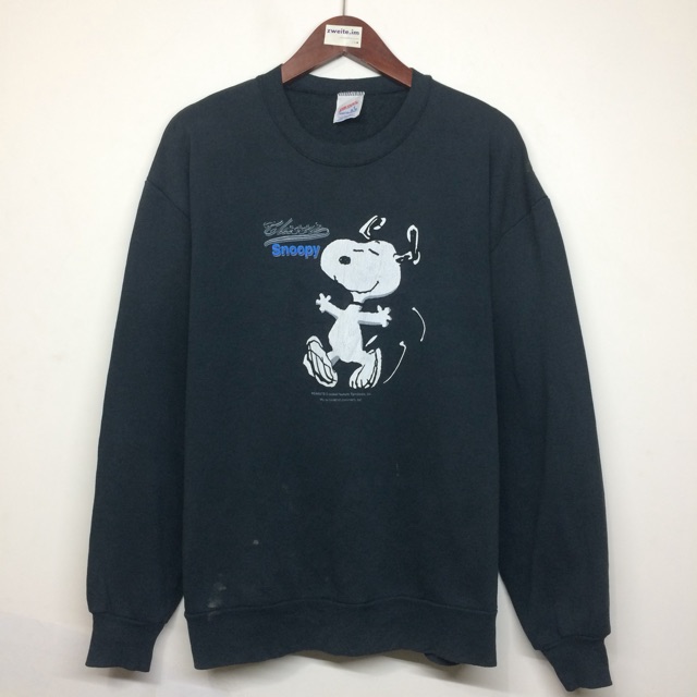 Vintage Sweater Crewneck Classic Snoopy by JerZees Second