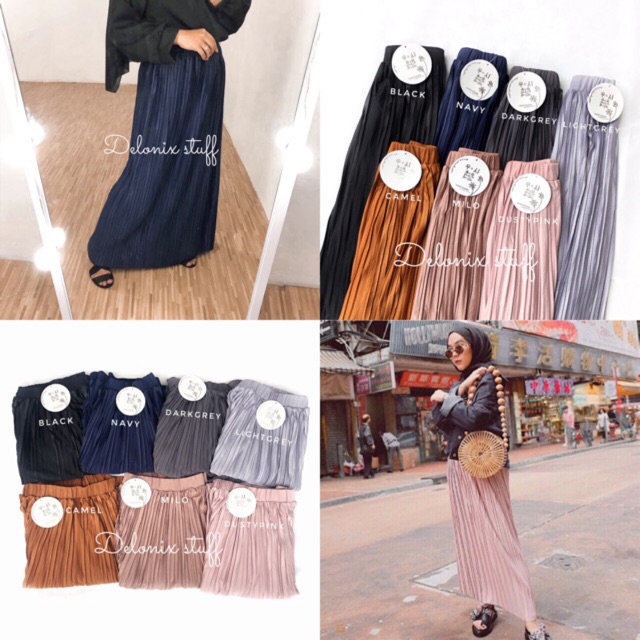 Plisket skirt import