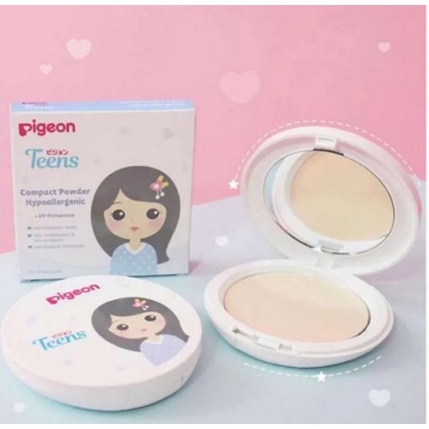 Pigeon Teens Compact Powder Hypolergenic 14 gr ORIGINAL-BPOM