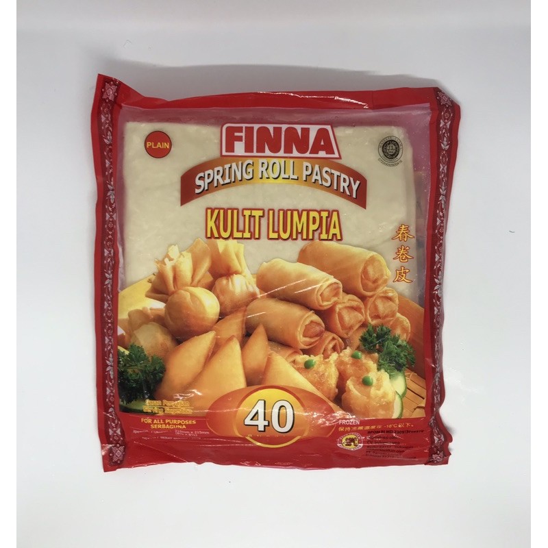 Finna Kulit Lumpia Besar 40 Pcs 250 Gr Shopee Indonesia