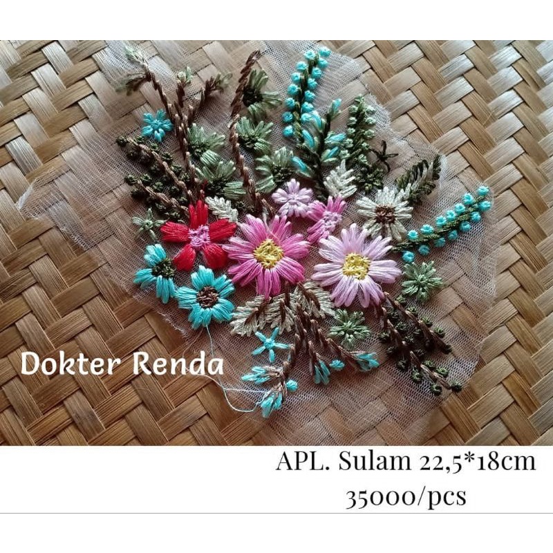 aplikasi baju sulam
