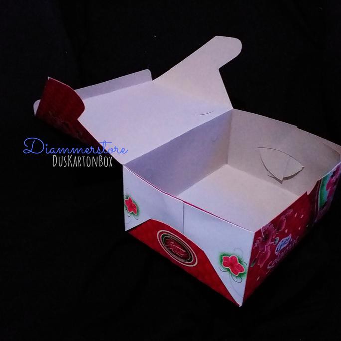 

Dus (Box) Snack Makanan Kue Gretel Uk 15 X 15 (100 Pcs) Murah _