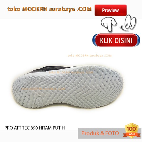 PRO ATT TEC 890 HITAM PUTIH sepatu pria casual sneakers