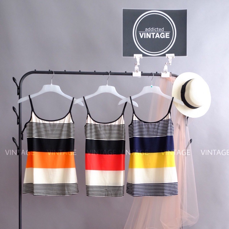 vintage - tanktop kaus