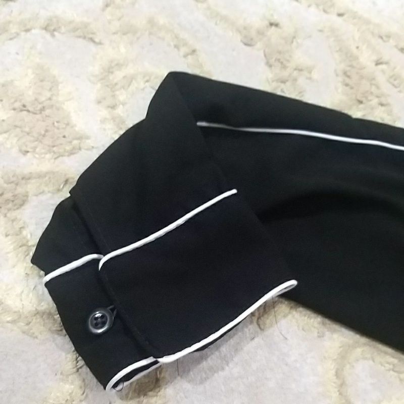 Abaya Dubai Abaya Hitam Polos Bahan JetBlack Saudi Kualitas Butik Dubai aliya Jalabia