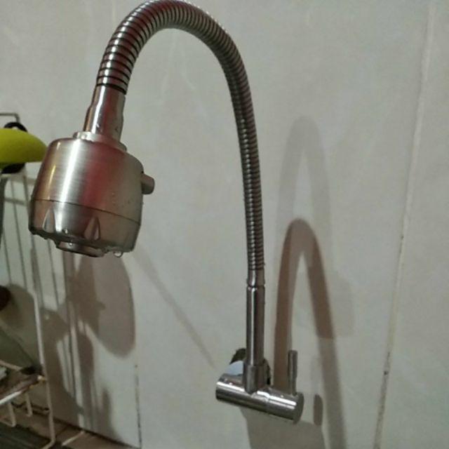 Keran Air Kran Leher Angsa Fleksibel / Flexible Cuci Piring Stainless Steel